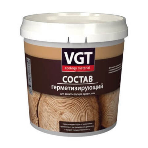 Состав герметизирующий для торцов древесины VGT / ВГТ