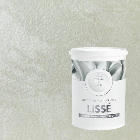 Декоративная штукатурка с эффектом блестящего шелка Vincent Decor Lisse / Винсент Декор Лиссе