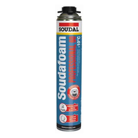 Пена монтажная профессиональная Soudal Soudafoam Professional 60 / Соудал Соудафом