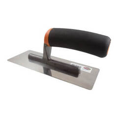 Кельма венецианская трапециевидная с прорезиненной ручкой STMDecor / СТМДекор