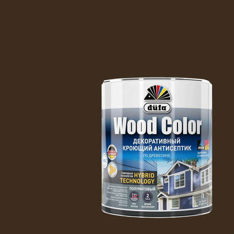 Антисептик кроющий для древесины Dufa Wood Color / Дюфа Вуд Колор