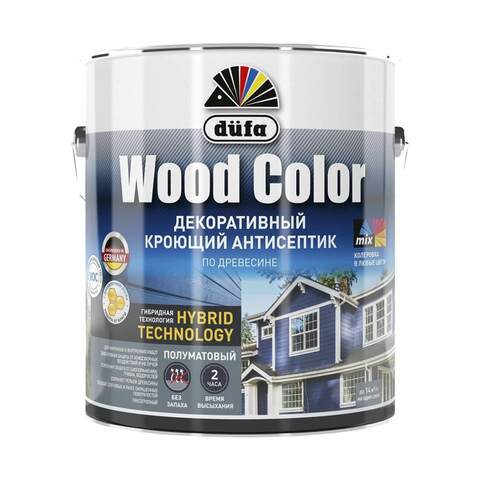 Антисептик кроющий для древесины Dufa Wood Color / Дюфа Вуд Колор