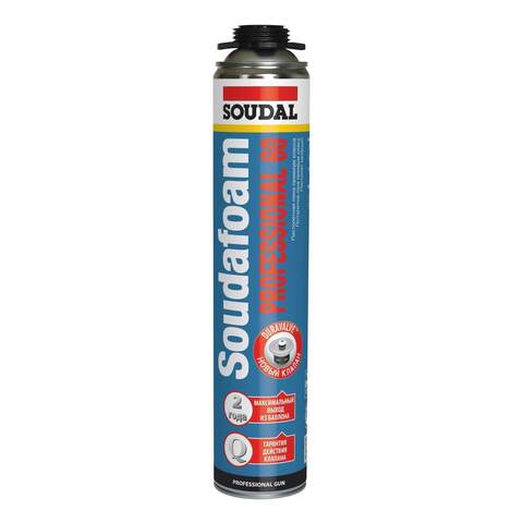 Пена монтажная профессиональная Soudal Soudafoam Professional 60 / Соудал Соудафом