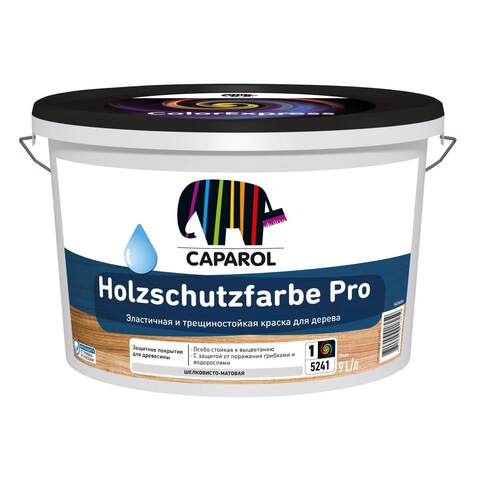 Краска эластичная трещиностойкая для дерева Caparol Holzschutzfarbe Pro / Капарол Хольцшутцфарбе Про