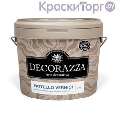 Декоративное защитное лессирующее матовое покрытие Decorazza Pastello Vernici / Декорацца Пастелло