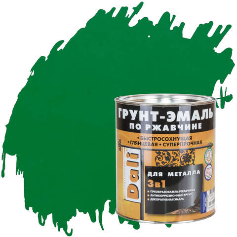 Грунт-эмаль по ржавчине 3 в 1 Dali / Дали