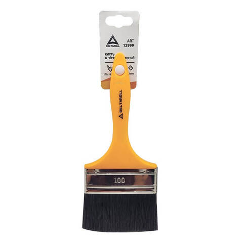 Кисть из искусственной щетины Deltaroll 129 пластиковая ручка / Дельтарол