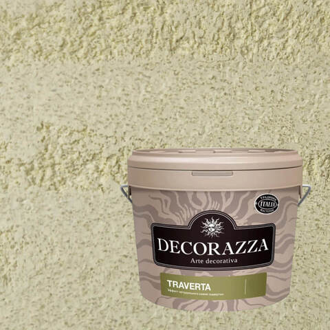 Декоративная штукатурка с эффектом камня травертина Decorazza Traverta / Декорацца Траверта