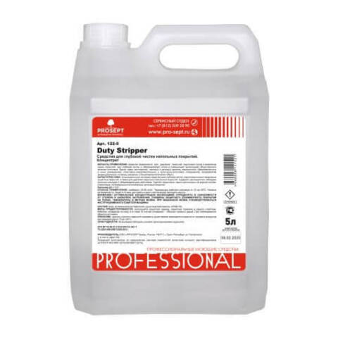 Средство для глубокой чистки напольных покрытий Prosept Duty Stripper / Просепт Дёти Стриппер