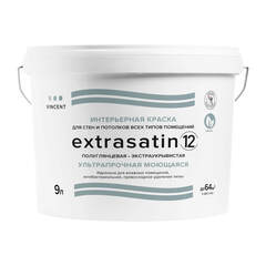 Краска для кухни и ванной Vincent Extrasatin 12 / Винсент Экстрасатин