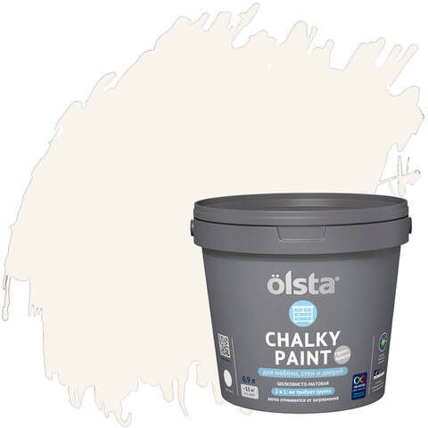 Краска для мебели, стен и дверей Olsta Chalky Paint / Ольста