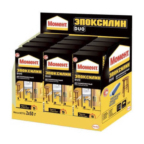Состав эпоксидный двухкомпонентный Момент Эпоксилин DUO