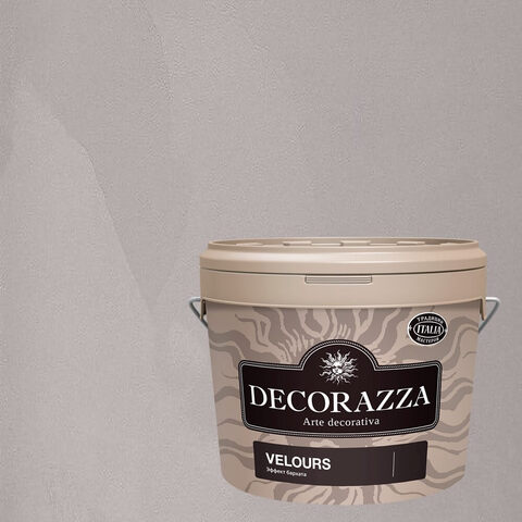 Декоративная штукатурка с эффектом мягкого нежного бархата Decorazza Velours / Декорацца Велюр