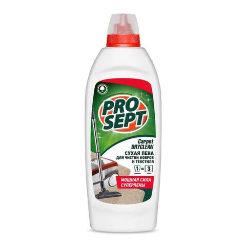 Шампунь для сухой чистки ковров и текстиля Prosept Carpet DryClean / Просепт Капэт ДрайКлин