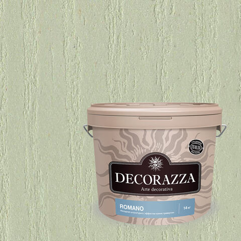 Декоративная штукатурка с эффектом камня травертина Decorazza Romano / Декорацца Романо