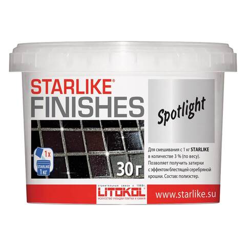 Декоративная добавка в затирку Litokol Starlike®Finishes / Литокол Старлайк Финиш