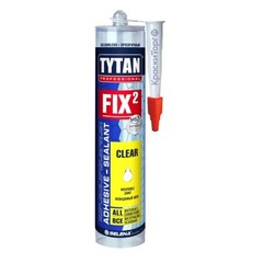 Клей герметик гибридный Tytan Professional Fix2 Clear / Титан Фикс