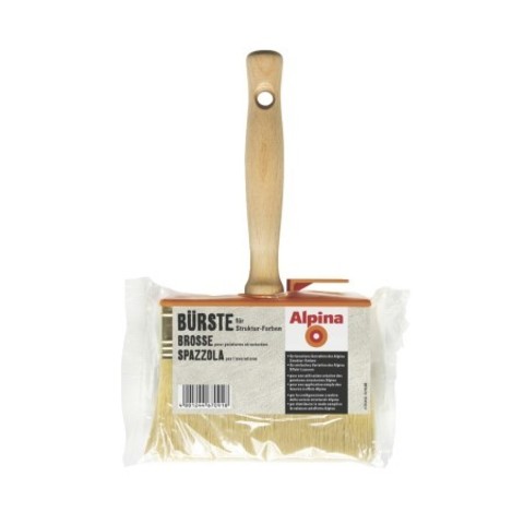 Кисть маловица для декоративных штукатурок Alpina Bürste / Альпина
