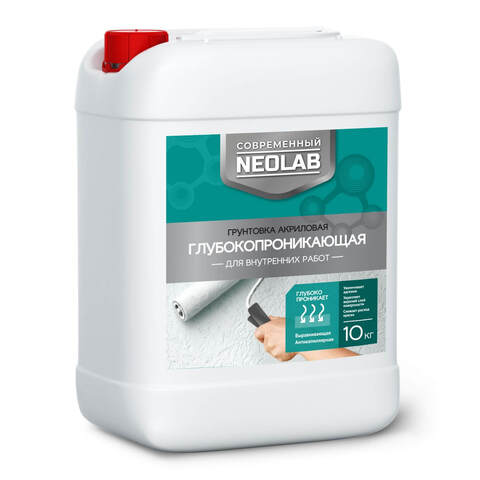 Грунтовка акриловая глубокопроникающая для внутренних работ Neolab / Неолаб