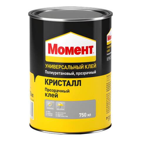 Клей прозрачный универсальный Момент Кристалл