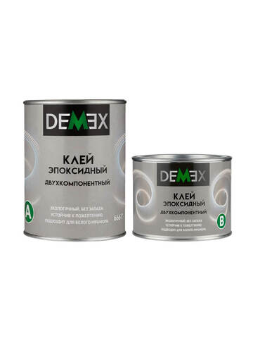Клей эпоксидный двухкомпонентный Demex / Демекс