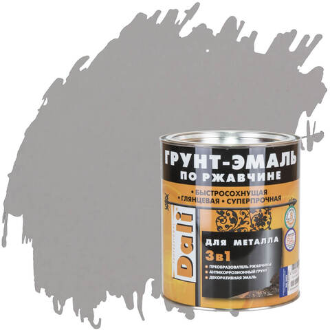 Грунт-эмаль по ржавчине 3 в 1 Dali / Дали