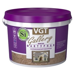 Краска декоративная силиконизированная VGT Gallery Фактурная / ВГТ