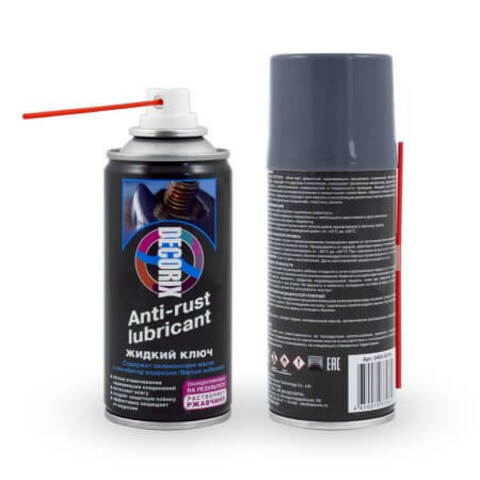 Смазка аэрозольная Жидкий ключ Decorix / Декорикс