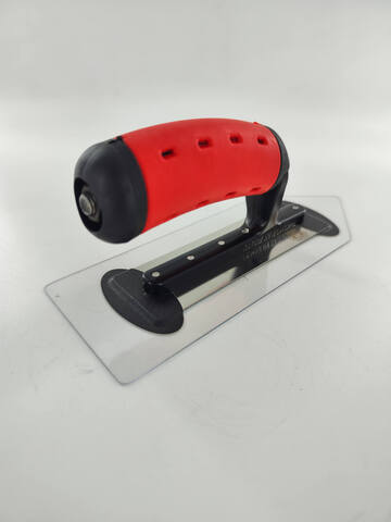 Кельма пластиковая утюг с ручкой 2К Olejnik Rubber / Олейник