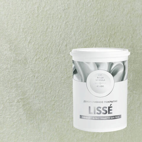 Декоративная штукатурка с эффектом блестящего шелка Vincent Decor Lisse / Винсент Декор Лиссе