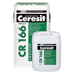 Гидроизоляционная масса двухкомпонентная Ceresit CR 166 / Церезит CR 166