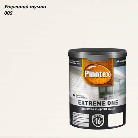 Краска сверхпрочная для деревянных фасадов Pinotex Extreme One / Пинотекс Экстрим Уан
