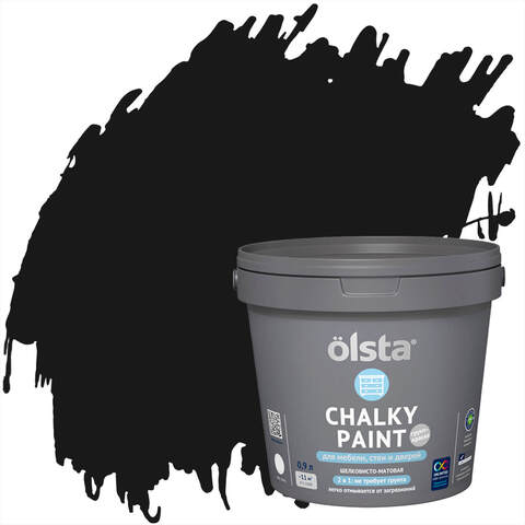 Краска для мебели, стен и дверей Olsta Chalky Paint / Ольста