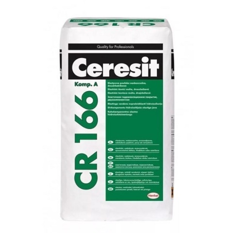 Гидроизоляционная масса двухкомпонентная Ceresit CR 166 / Церезит CR 166