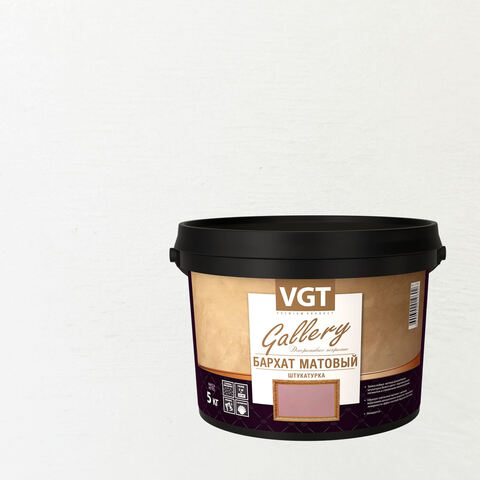 Штукатурка декоративная VGT Gallery Бархат Матовый / ВГТ