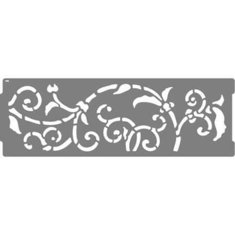Трафарет бордюр для декоративных штукатурок Art Decor / Арт Декор