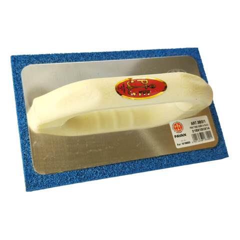 Кельма пластиковая с подошвой из прорезиненной губки Pavan 1818003 / Паван