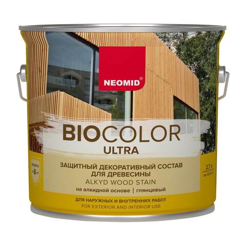 Состав защитный для древесины Neomid Bio Color Ultra / Неомид Био Колор Ультра