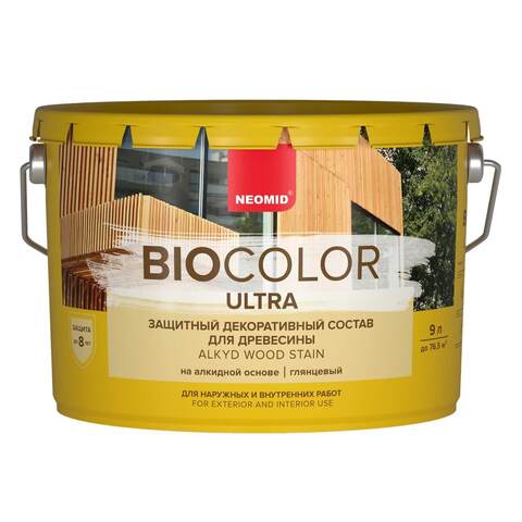 Состав защитный для древесины Neomid Bio Color Ultra / Неомид Био Колор Ультра