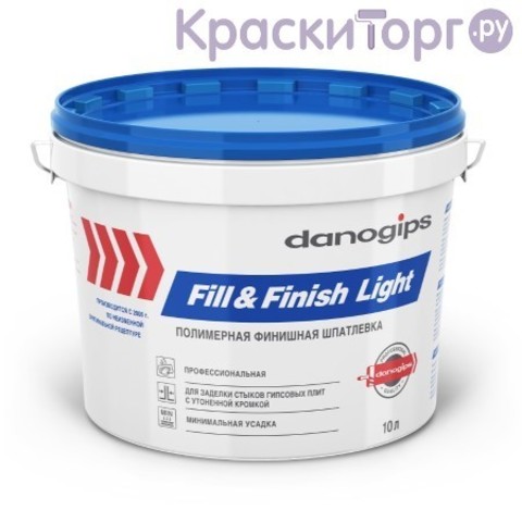 Шпатлевка универсальная финишная полимерная Danogips Fill&Finish Light / Даногипс Фил Финиш Лайт