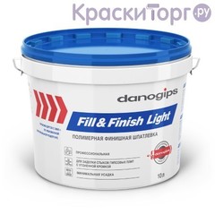 Шпатлевка универсальная финишная полимерная Danogips Fill&Finish Light / Даногипс Фил Финиш Лайт