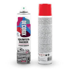 Удалитель наклеек аэрозольный, антискотч Decorix / Декорикс