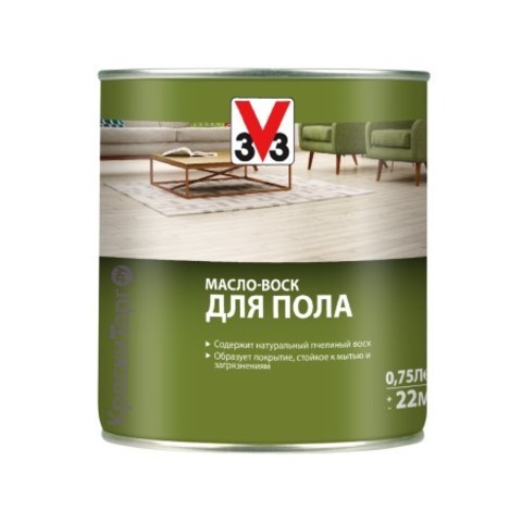 Масло-воск для пола V33 / В33