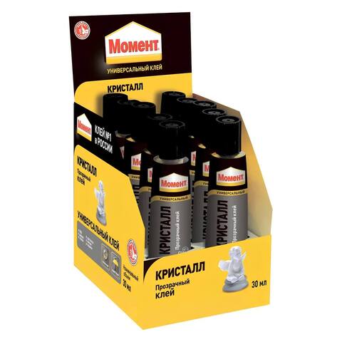 Клей прозрачный универсальный Момент Кристалл