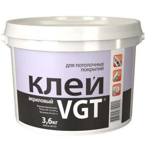 Клей акриловый для потолочных покрытий VGT / ВГТ