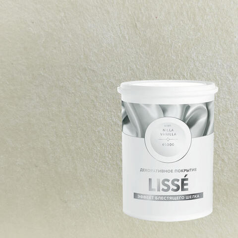 Декоративная штукатурка с эффектом блестящего шелка Vincent Decor Lisse / Винсент Декор Лиссе