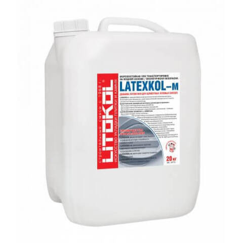 Добавка латексная в цементные клеевые смеси Litokol Latexkol-M / Литокол Латекскол