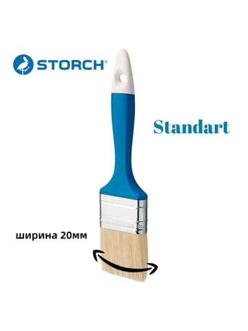 Кисть флейцевая из натуральной щетины Storch Standard / Шторх