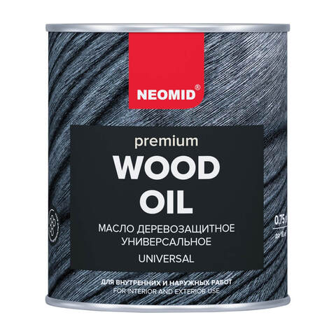 Масло деревозащитное с воском Neomid Premium / Неомид Премиум