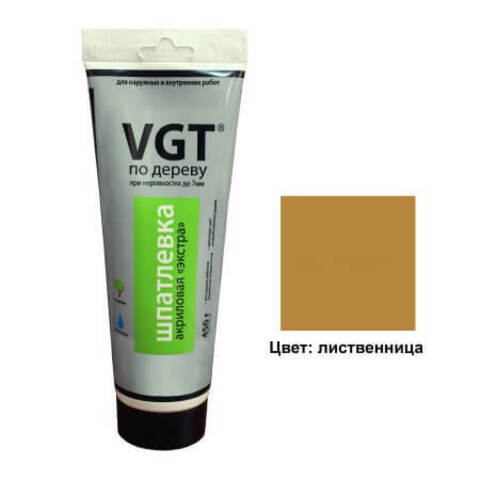 Шпатлевка акриловая по дереву VGT Экстра / ВГТ